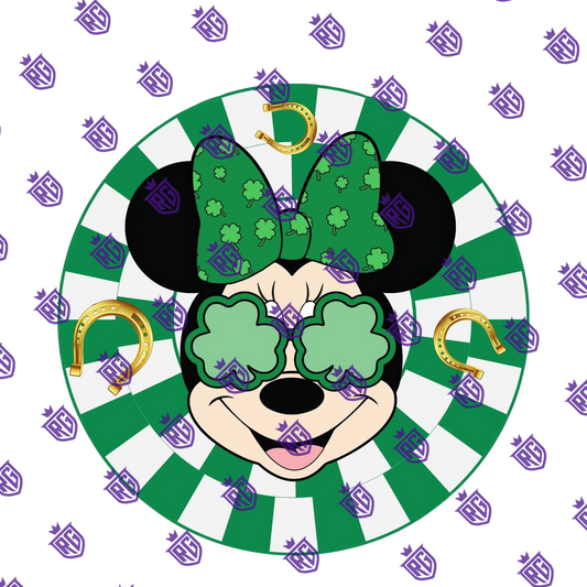 ST. Patricks Acrylic Blank With Decals