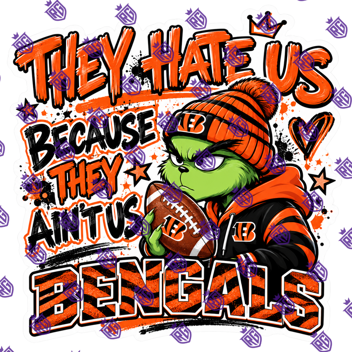 Football acrylic blank