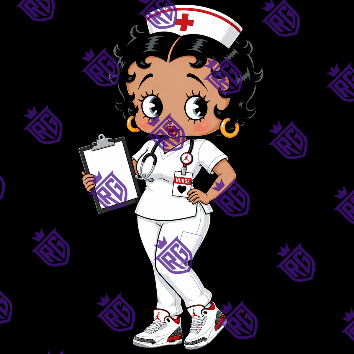 Nurse Acrylic Blank With Decal