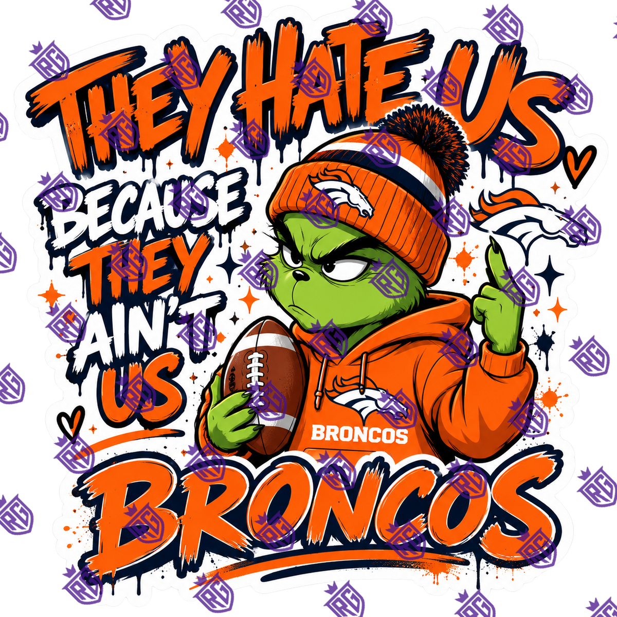 Football acrylic blank