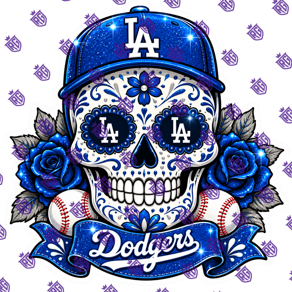 La Dodgers Acrylic Blank