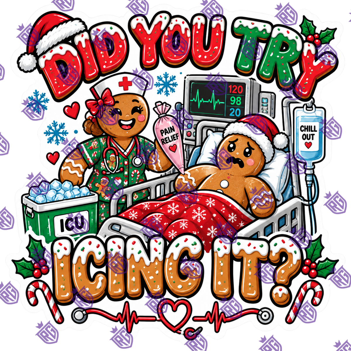 Did You Try Icing It Acrylic Blank
