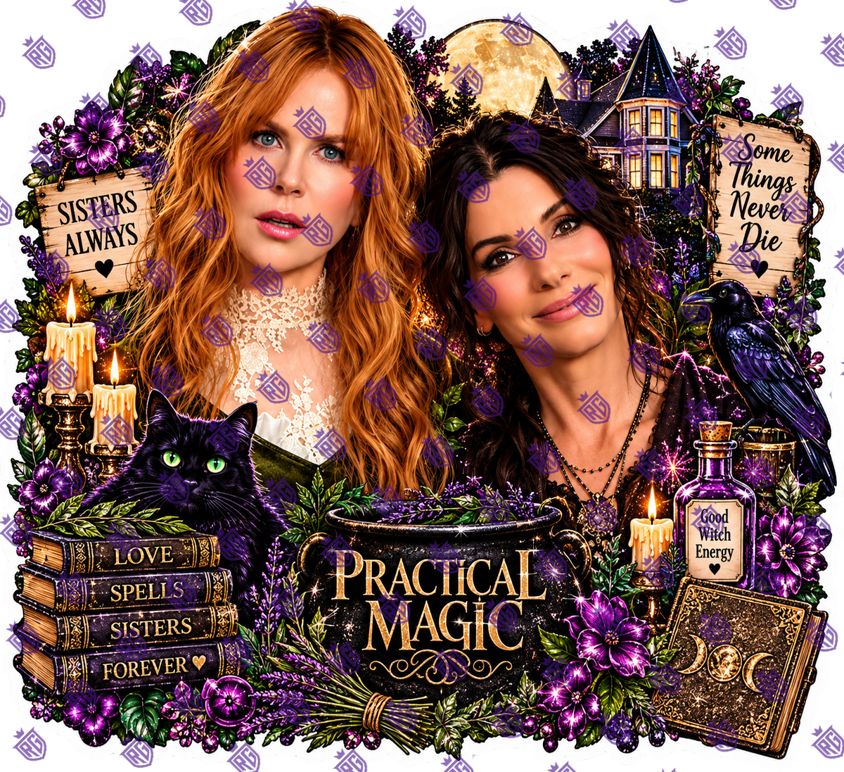 Practical Magic acrylic blank