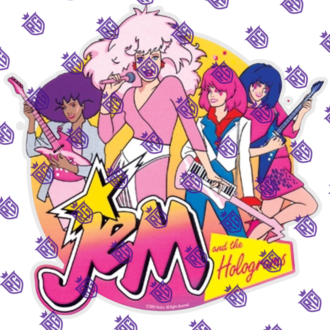 Jem Acrylic Blank With Decal