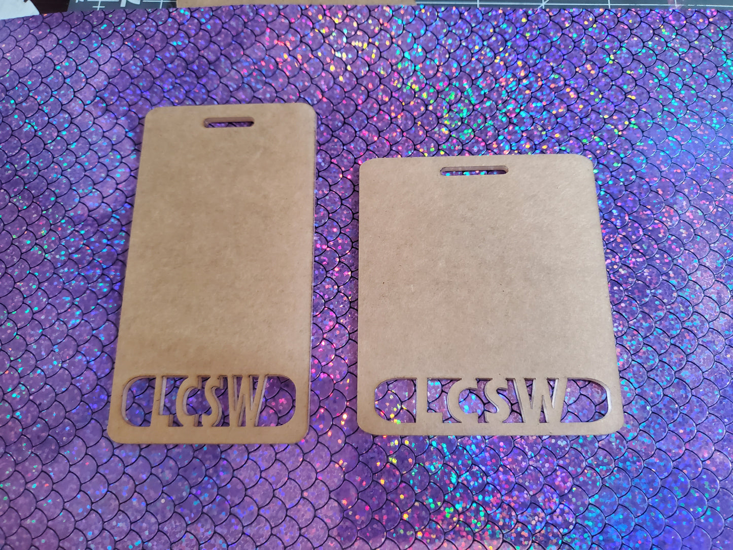 Badge Buddy Acrylic Blanks