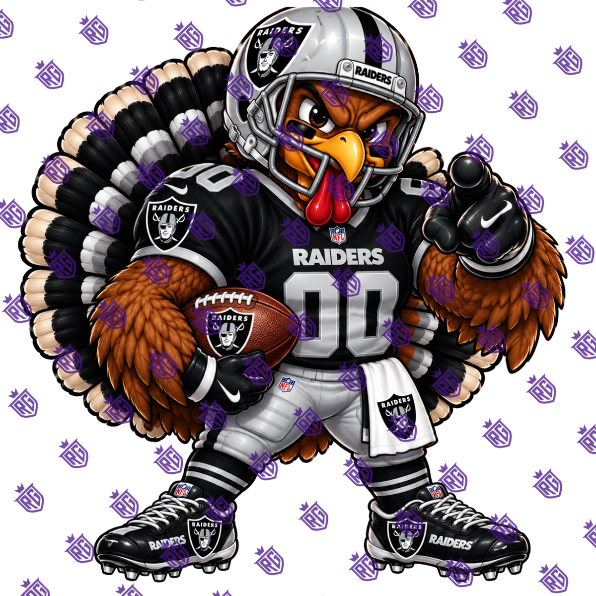 Turkey NFL Acrylic Blank