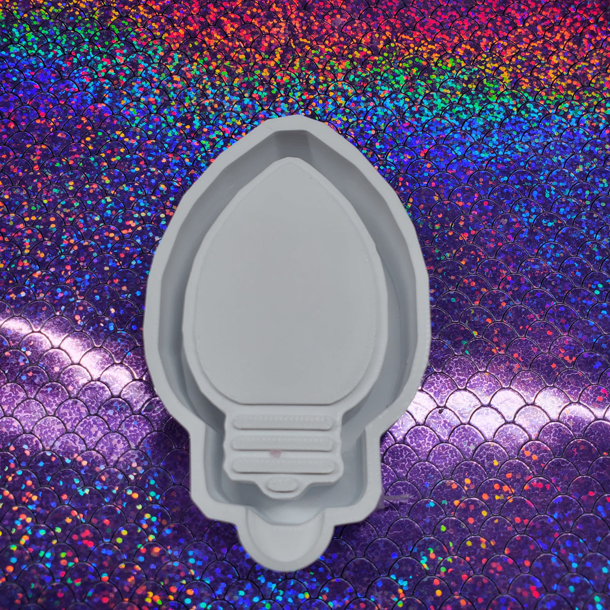 Christmas Light Bulb Freshie Silicone Mold