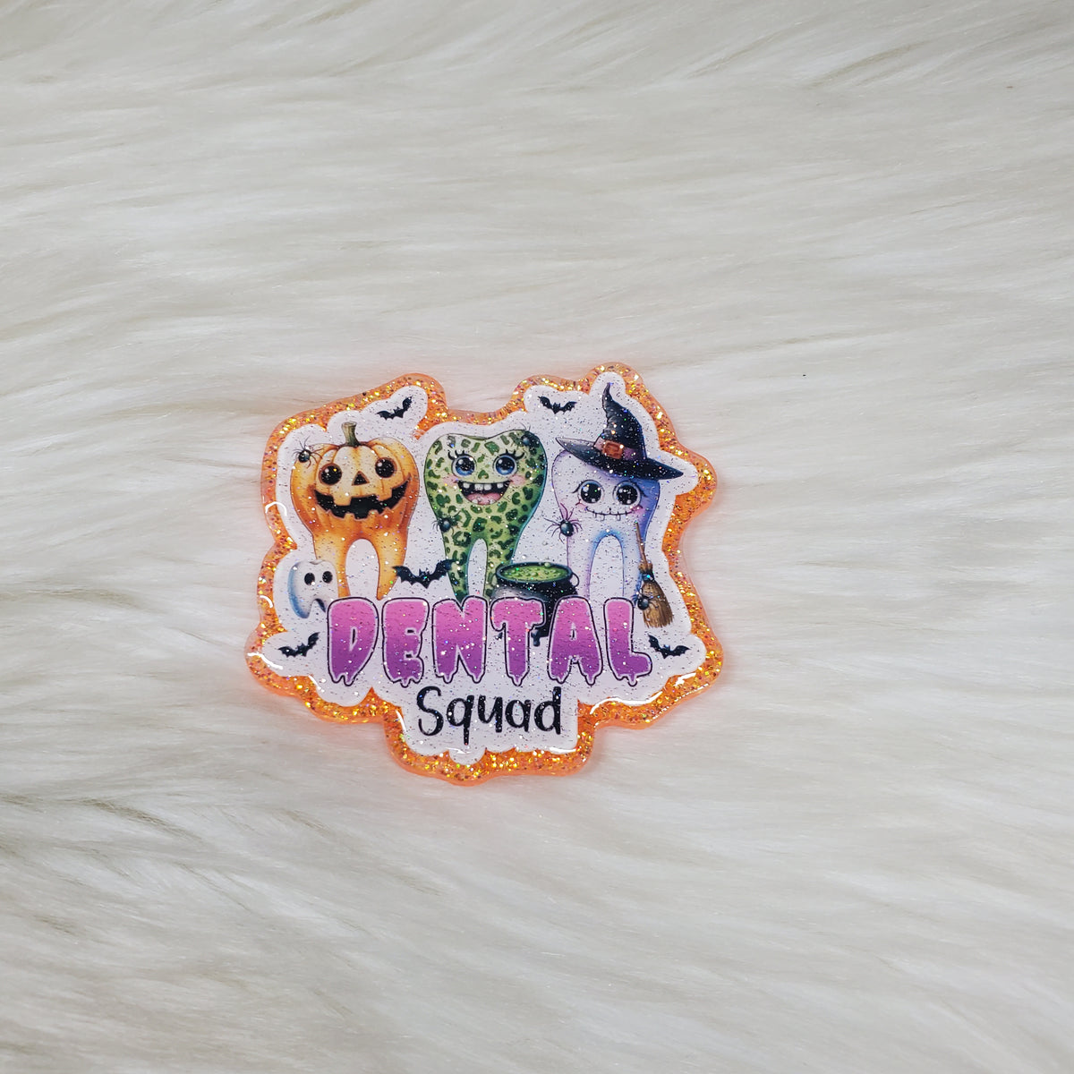 Halloween Dental Squad Badge Reel