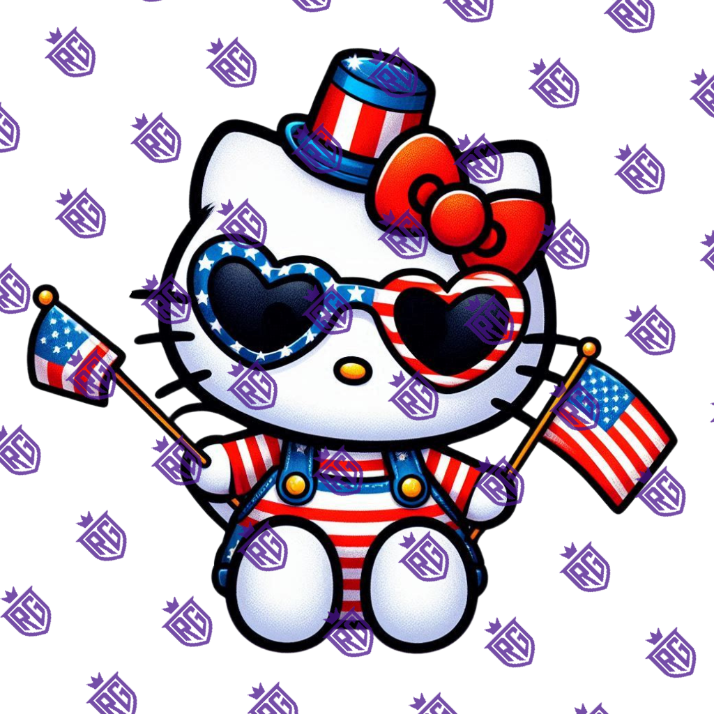 Hello Kitty 4th Of July
