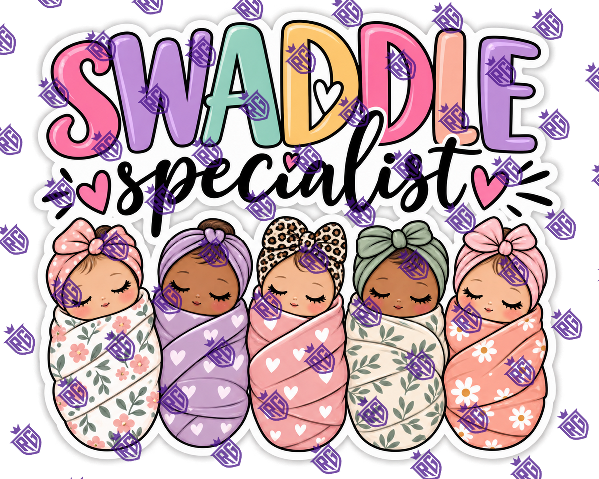 Swaddle Specialist labor and delivery Acrylic Blank