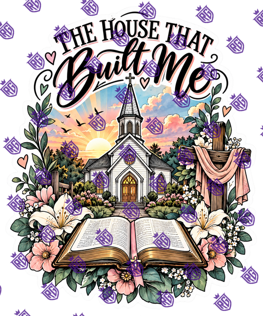 The house that built me acrylic blank