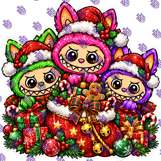 Christmas Friends Acrylic Blank