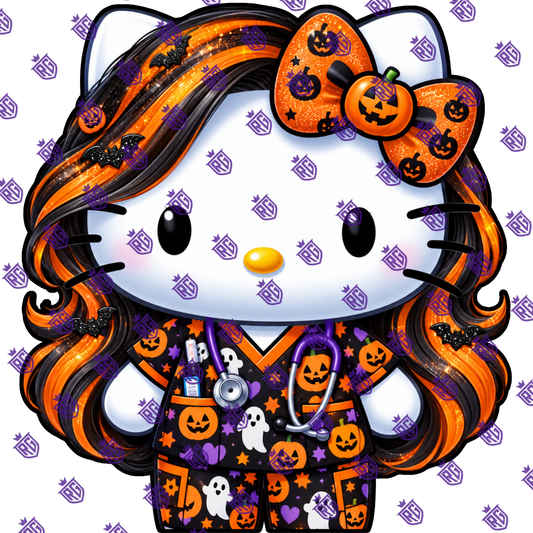 Halloween Nurse Acrylic blank
