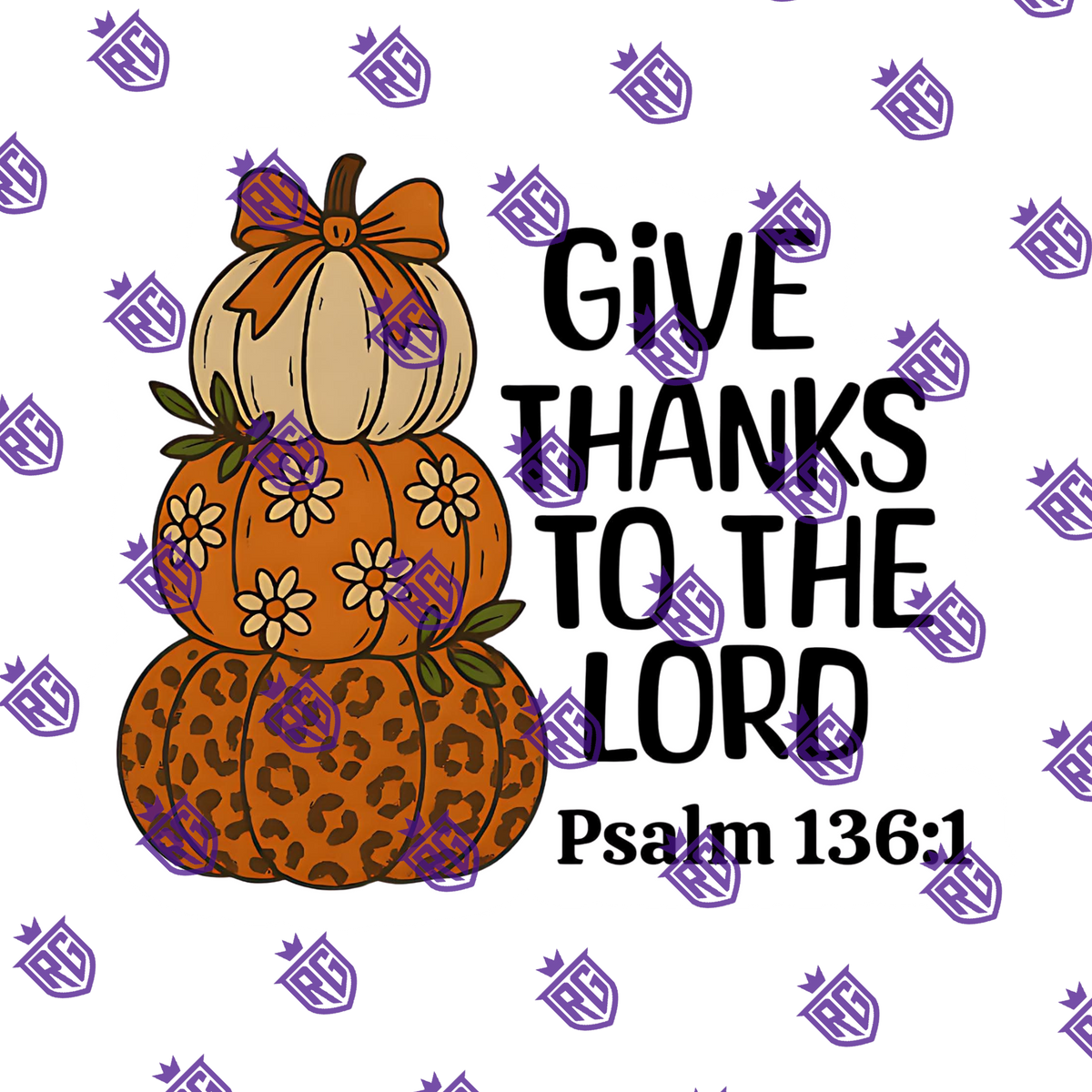 Give Thanks To The Lord Acrylic Blank