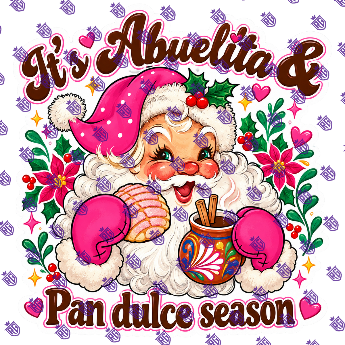 It's abuelits pan dulce season acrylic Blank