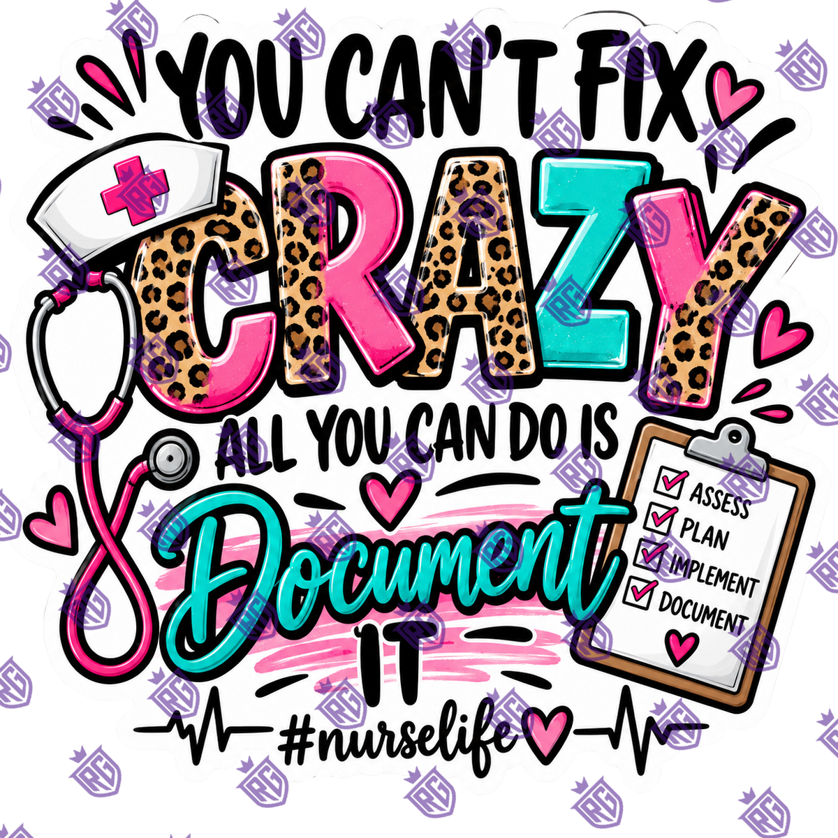 You Can't Fix Crazy All You Can Do Is Document It