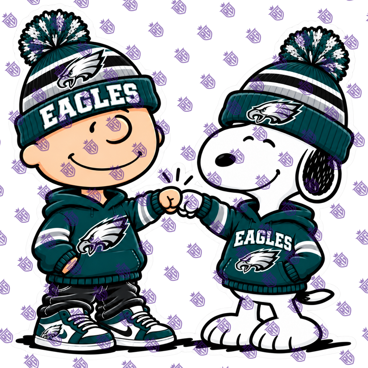 Snoopy Football acrylic blank