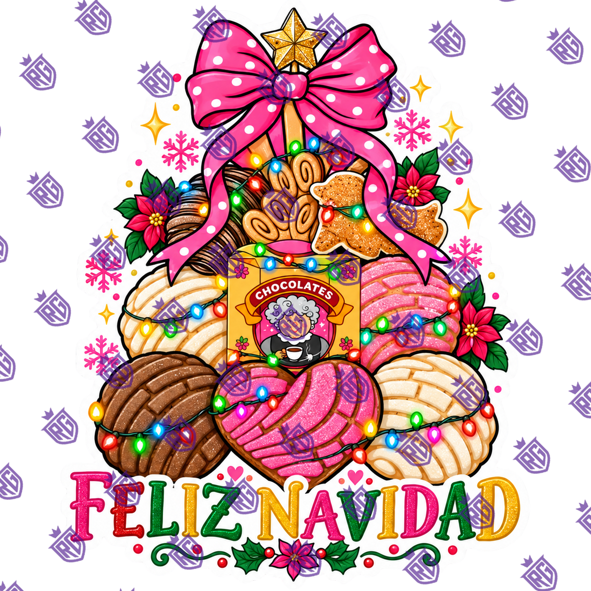 Feliz Navidad acrylic blank