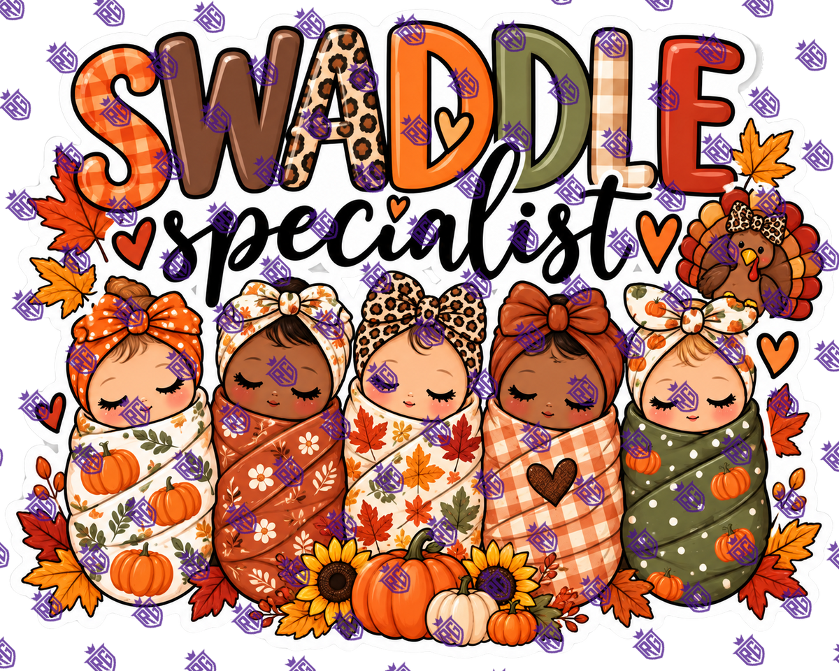 Swaddle Specialist labor and delivery Acrylic Blank