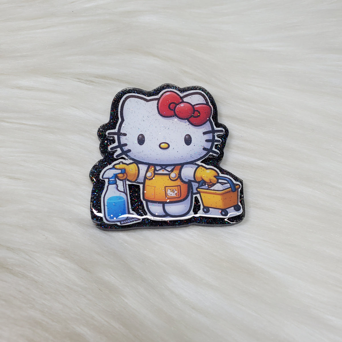 Janitor-House Cleaner HK Badge Reel