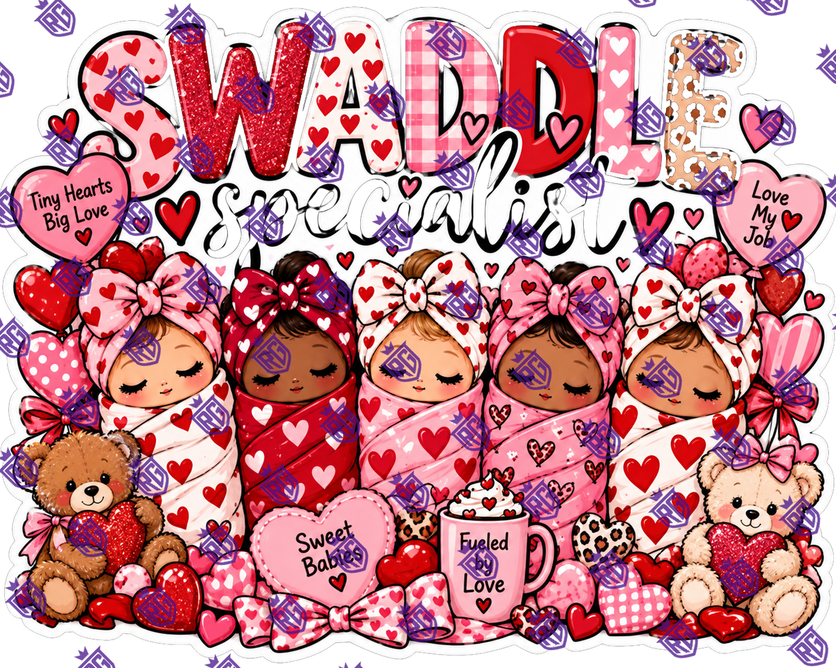 Swaddle Specialist labor and delivery Acrylic Blank