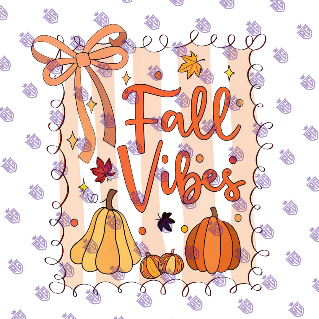 Fall Vibes Acrylic Blank