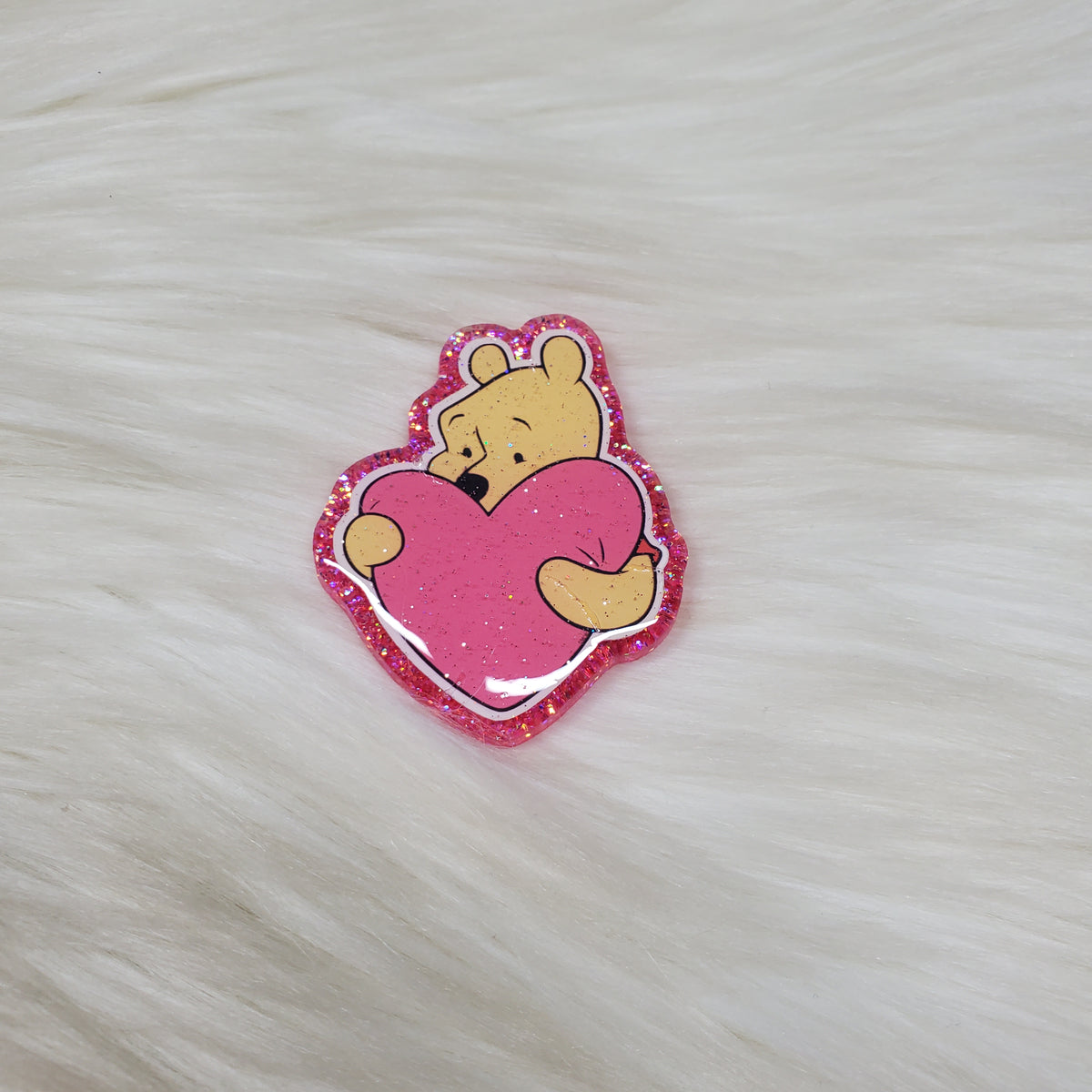 Pooh Heart Badge Reel