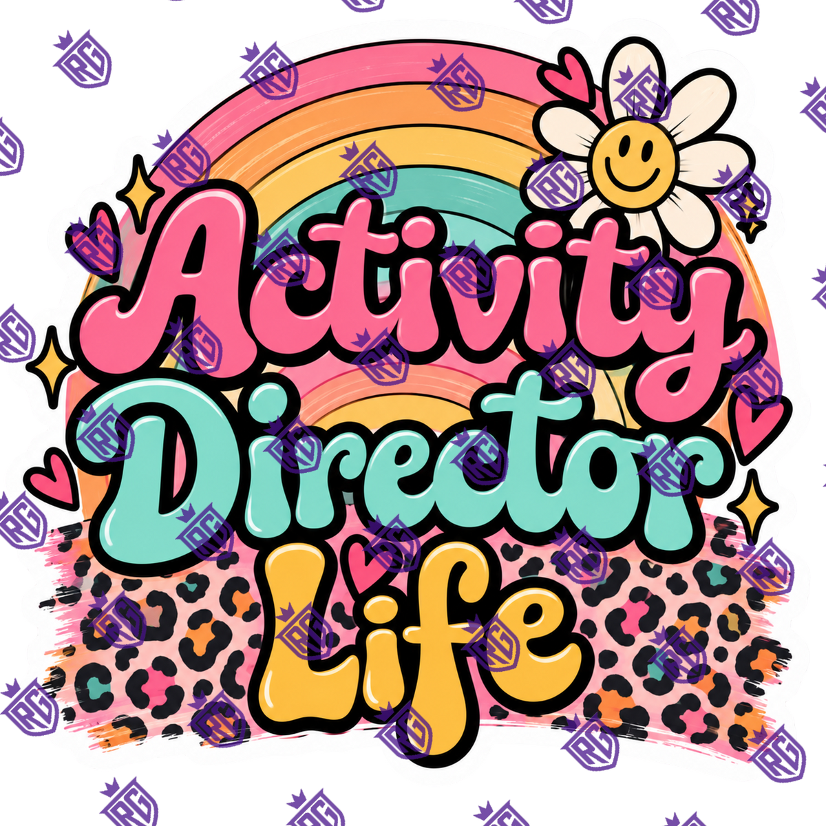 Activity Director acrylic blank