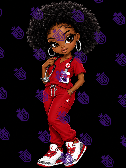 Nurse Acrylic Blank With Decal