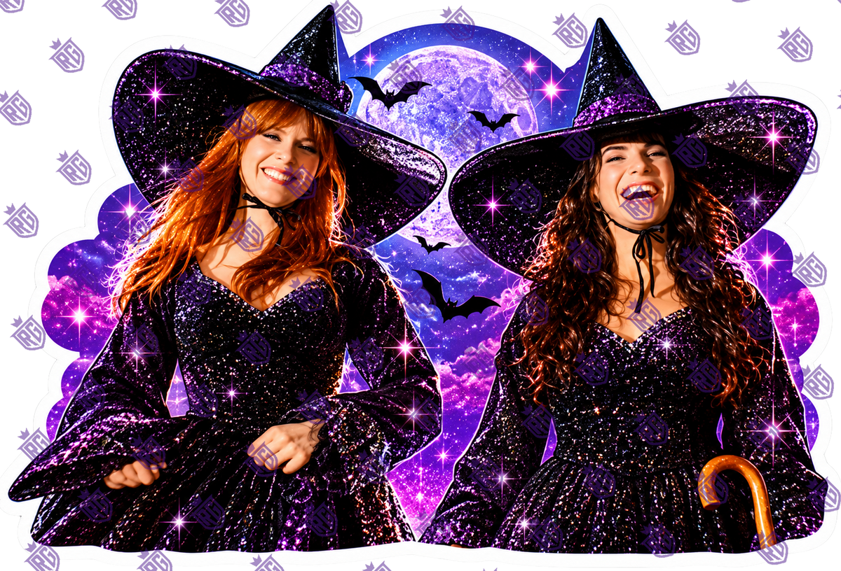 Witches practical magic acrylic blank