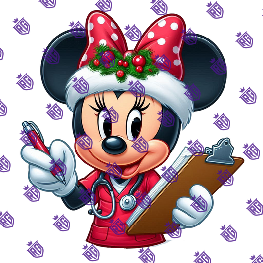 Christmas Acrylic blank With Decal