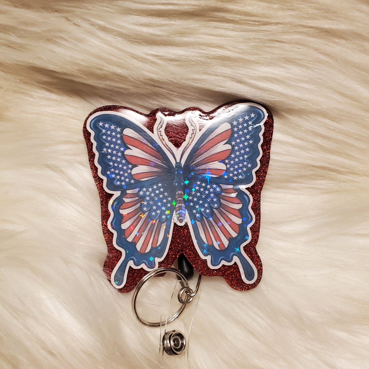 4th Of July Badge Reel