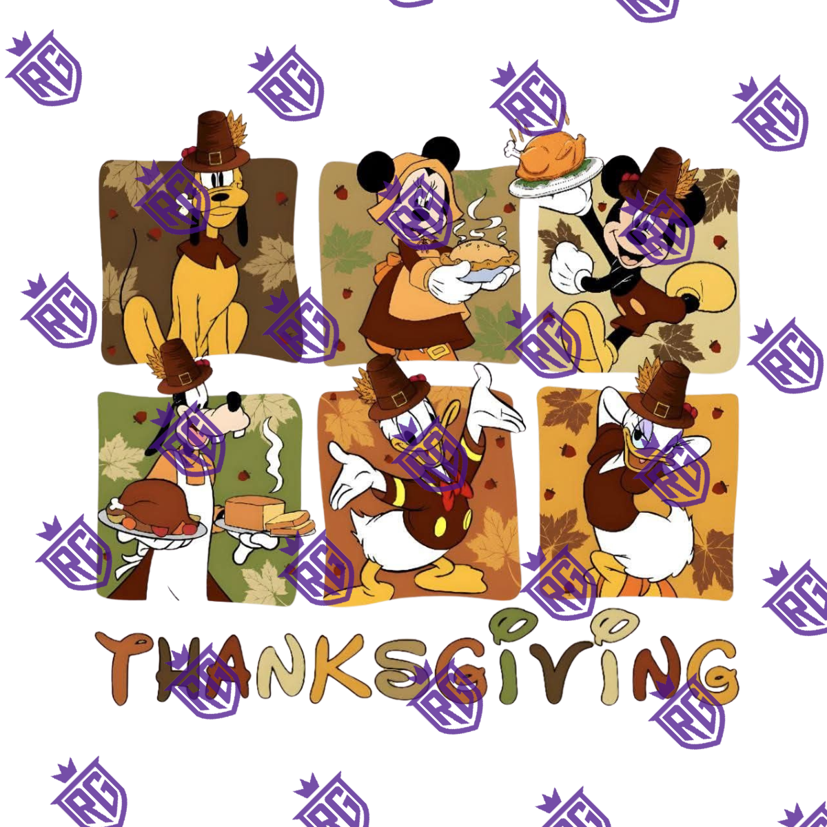 Thanksgiving Acrylic Blank
