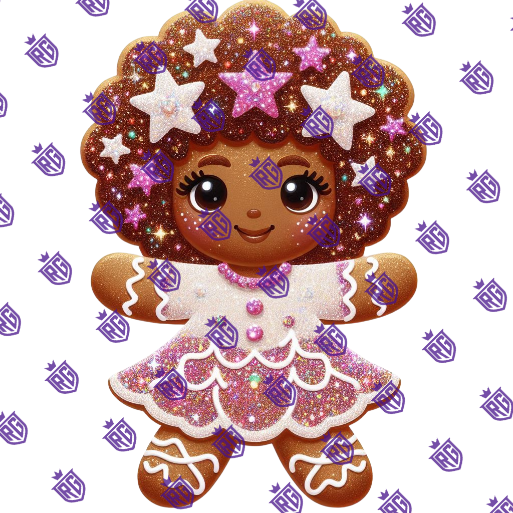 Gingerbread girl Christmas Acrylic blanks
