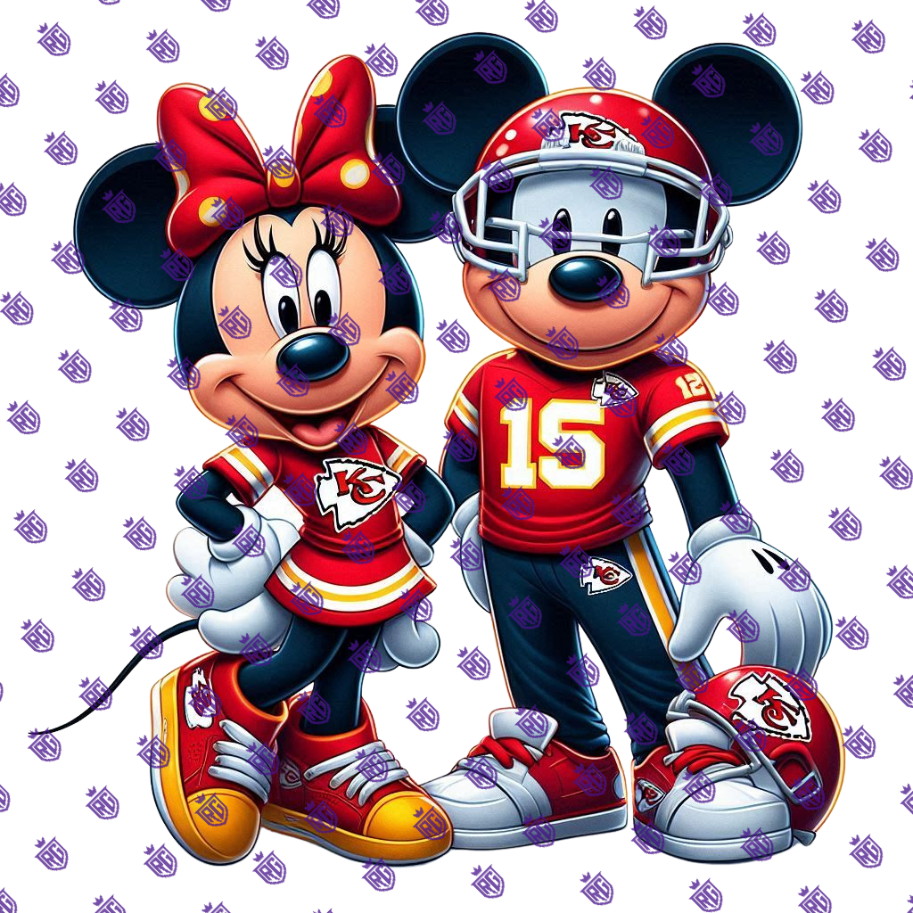 Chiefs Acrylic Blank With Decals