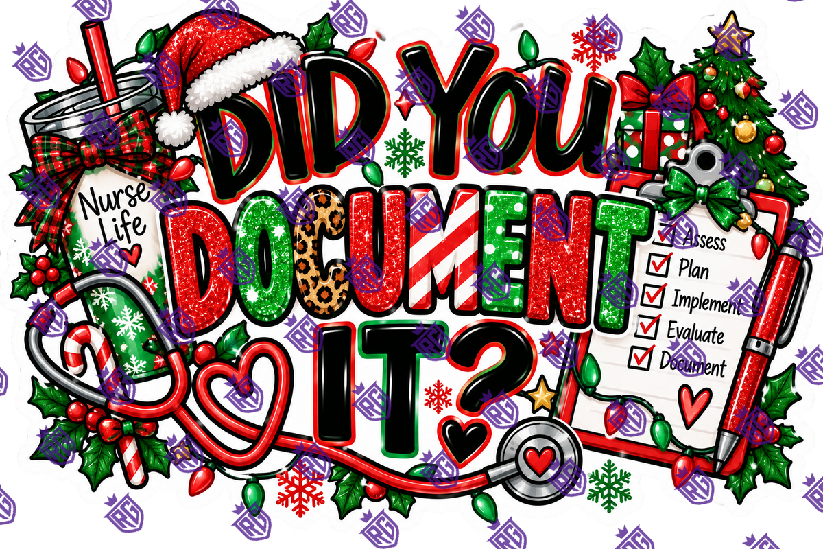 Did You Document It? Acrylic Blank