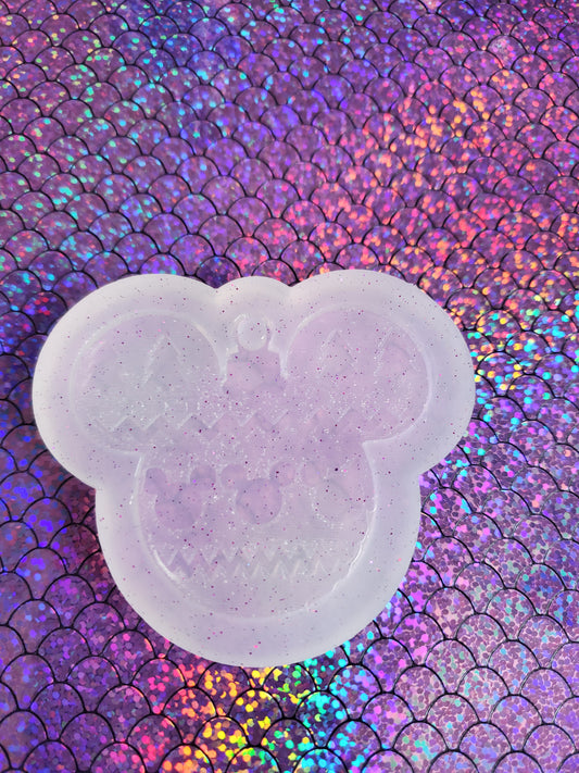 Magical Mouse Christmas Sweater Head Badge Mold