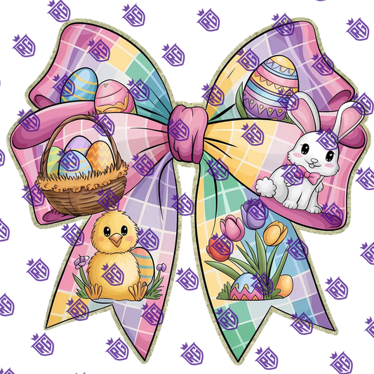 Easter Acrylic Blank With Decals
