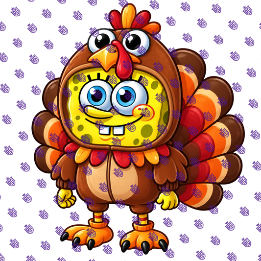 Thanksgiving Turkey acrylic blank