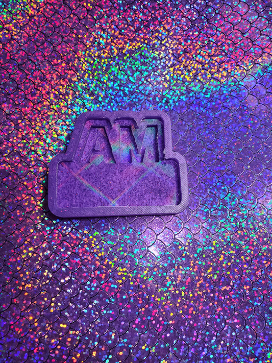 3D Stacked Holographic MA Badge Mold