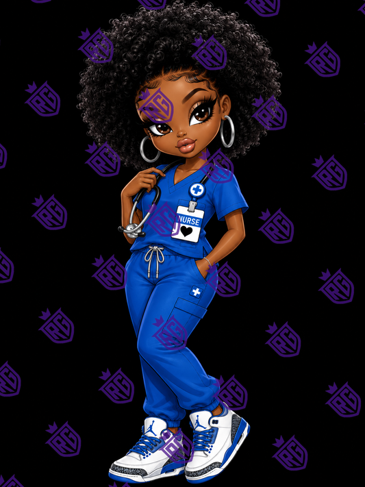 Nurse Acrylic Blank With Decal
