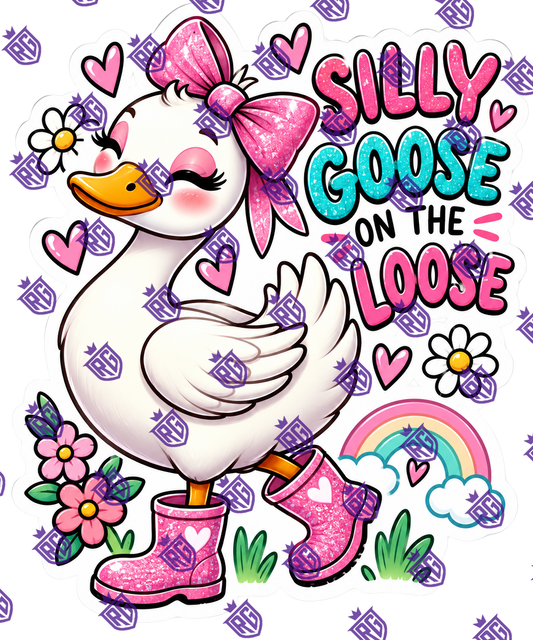 Silly goose on the loose acrylic blank