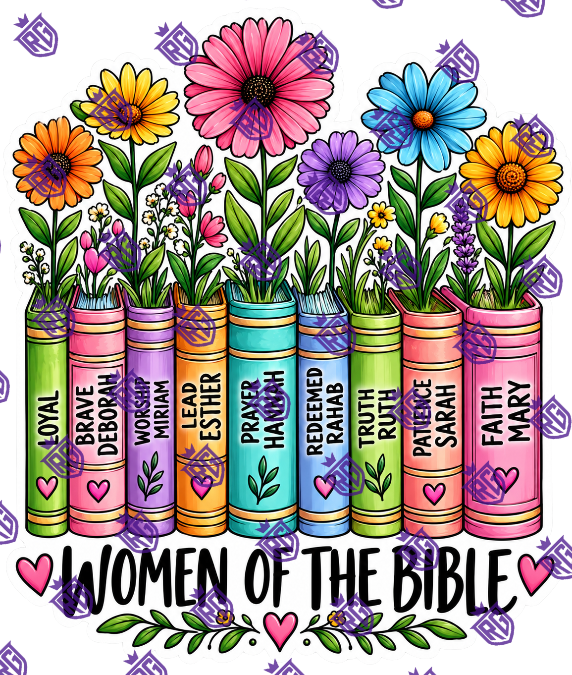 Women of the bible acrylic blank