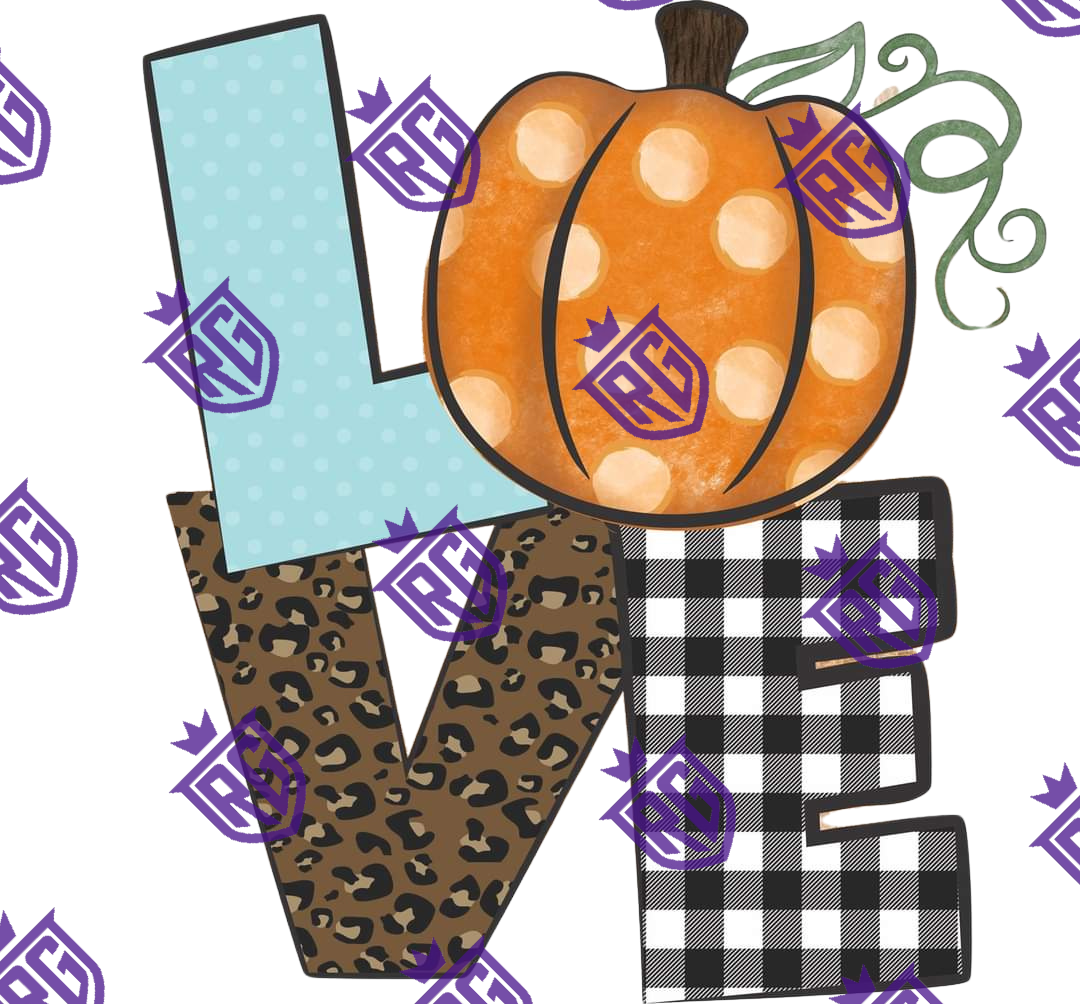 Fall Acrylic Blank With Decal