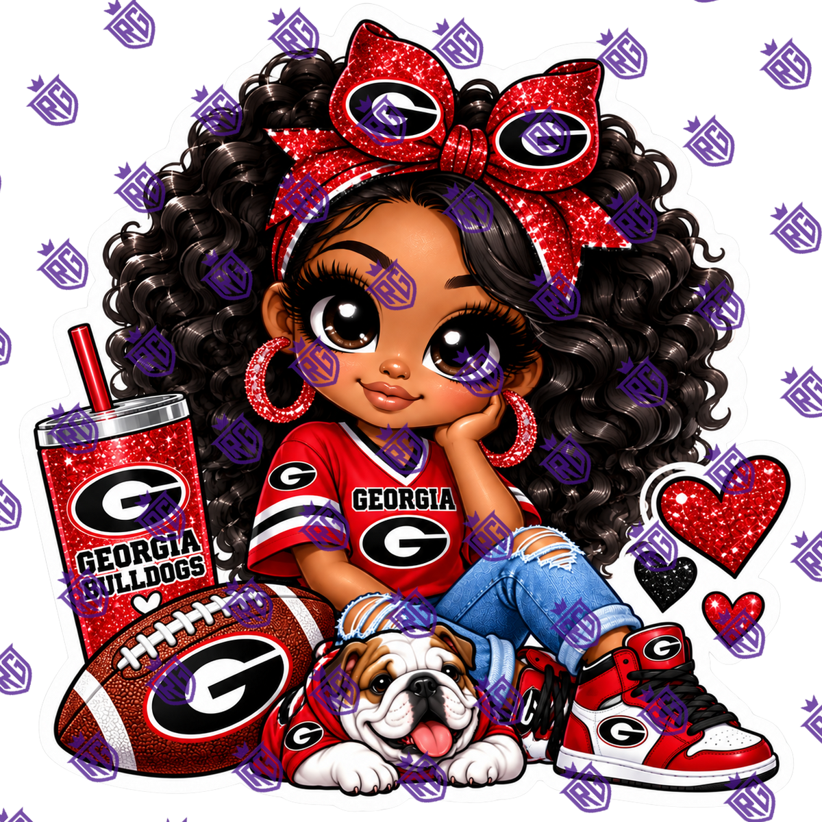 Nfl football acrylic blank