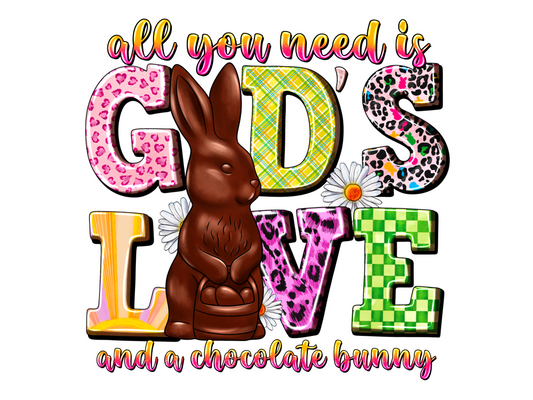 Easter Acrylic Blank With Decals
