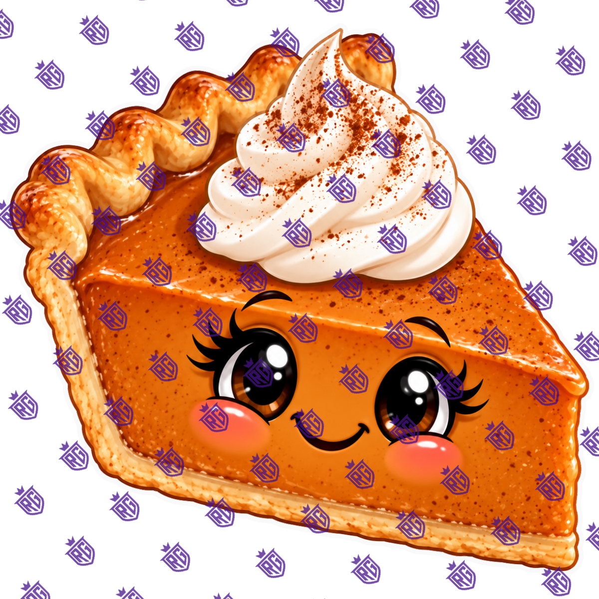 Pumpkin Pie Acrylic Blank