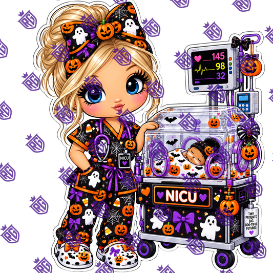 Halloween NICU acrylic Blank
