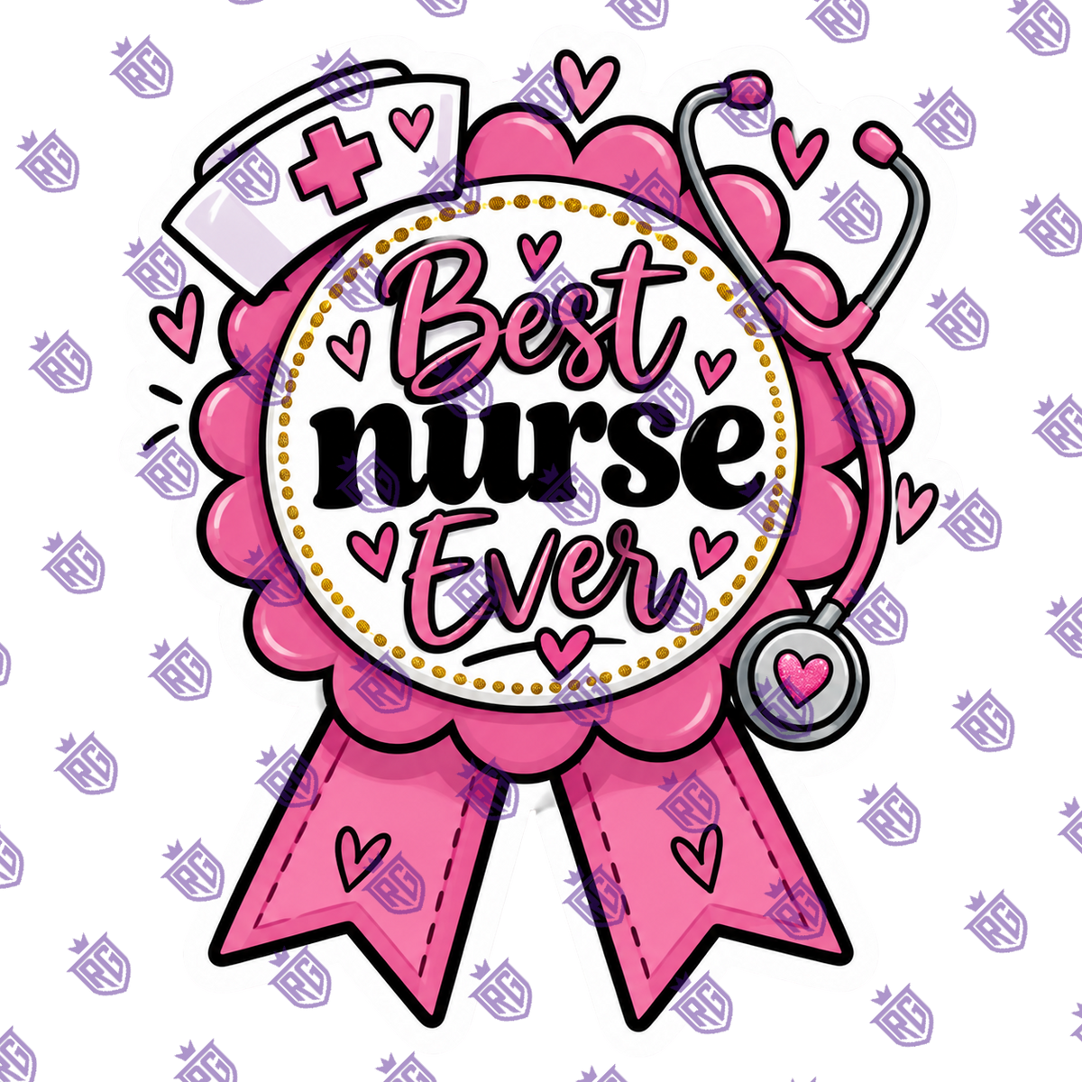 Best Nurse Ever Acrylic Blank