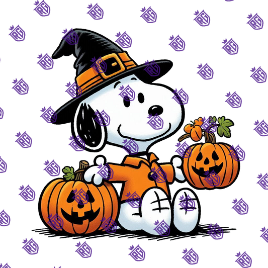 Halloween Acrylic Blank With Decal